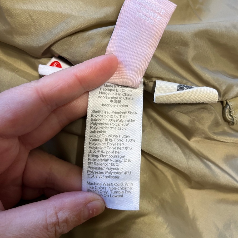 Madewell Ash Green Tokyo Puffer Jacket - Picture 12 of 14